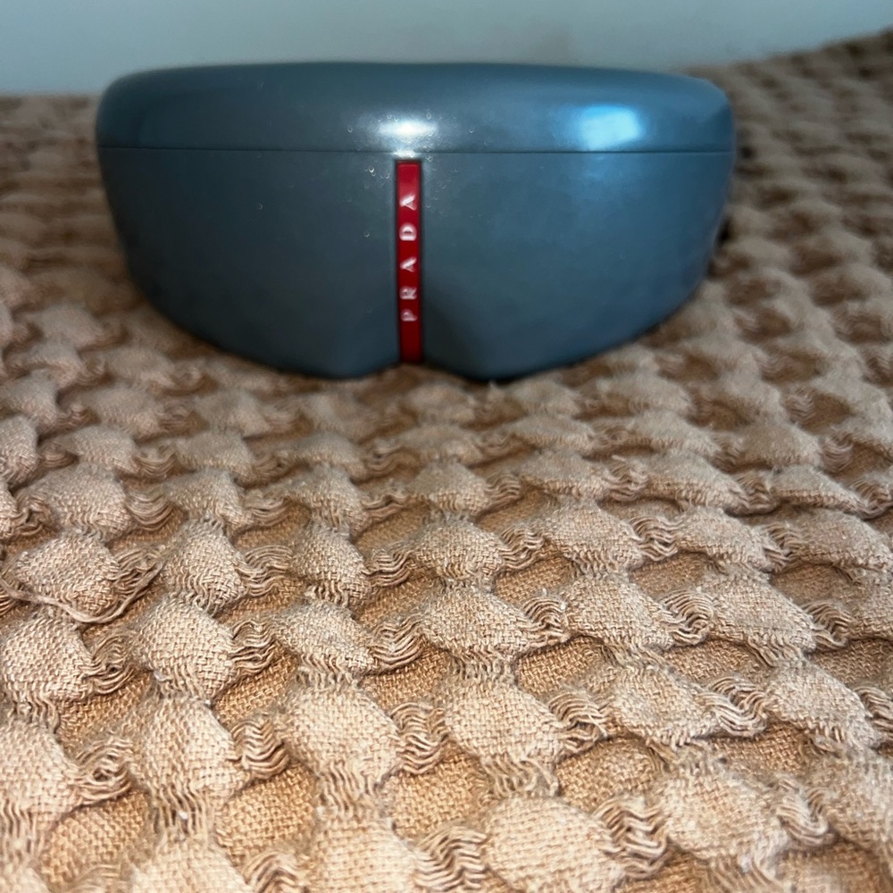 Prada Silver and Black Men's Sunglasses - Picture 2 of 6